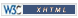 Certificação W3C - XHTML